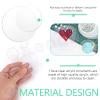 Keadic 30-Pack Clear Round Acrylic Blanks, 88 mm view 3