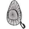 VAPOKF Table Tennis Paddle Case with Spider-Web Design, Holds 2 Paddles and 4–5 Balls view 1