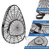 VAPOKF Table Tennis Paddle Case with Spider-Web Design, Holds 2 Paddles and 4–5 Balls view 3