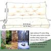 GTATBTG Waterproof Porch Swing Cushion, Thick Outdoor Cushion for 2–3-Seat Bench, 60 x 40 in view 4