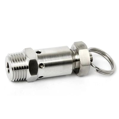 SS304 Water Pressure Relief Valve, 1/4 in, NPT, 2 bar