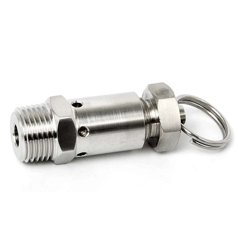 SS304 Water Pressure Relief Valve, 1/4 in, NPT, 2 bar