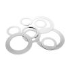 CSFFA DIN 988 304 Stainless Steel Ultra-Thin Precision Shim Washers, M3 × 6 mm, 0.1 mm Thick, 50-Pack view 1