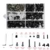UJNHEQ Fairing Bolt and Screw Kit for YZF R6/R1, Black view 3