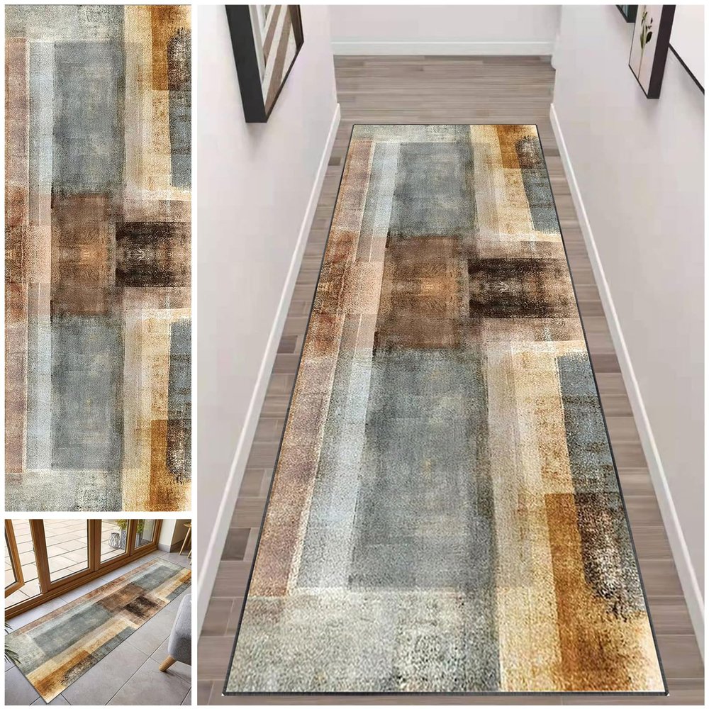 Long Non-Slip Runner Rug, 40 x 200 cm, Washable