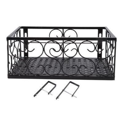 Glomora Iron Flower Pot Stand with Holder (Iron 2)