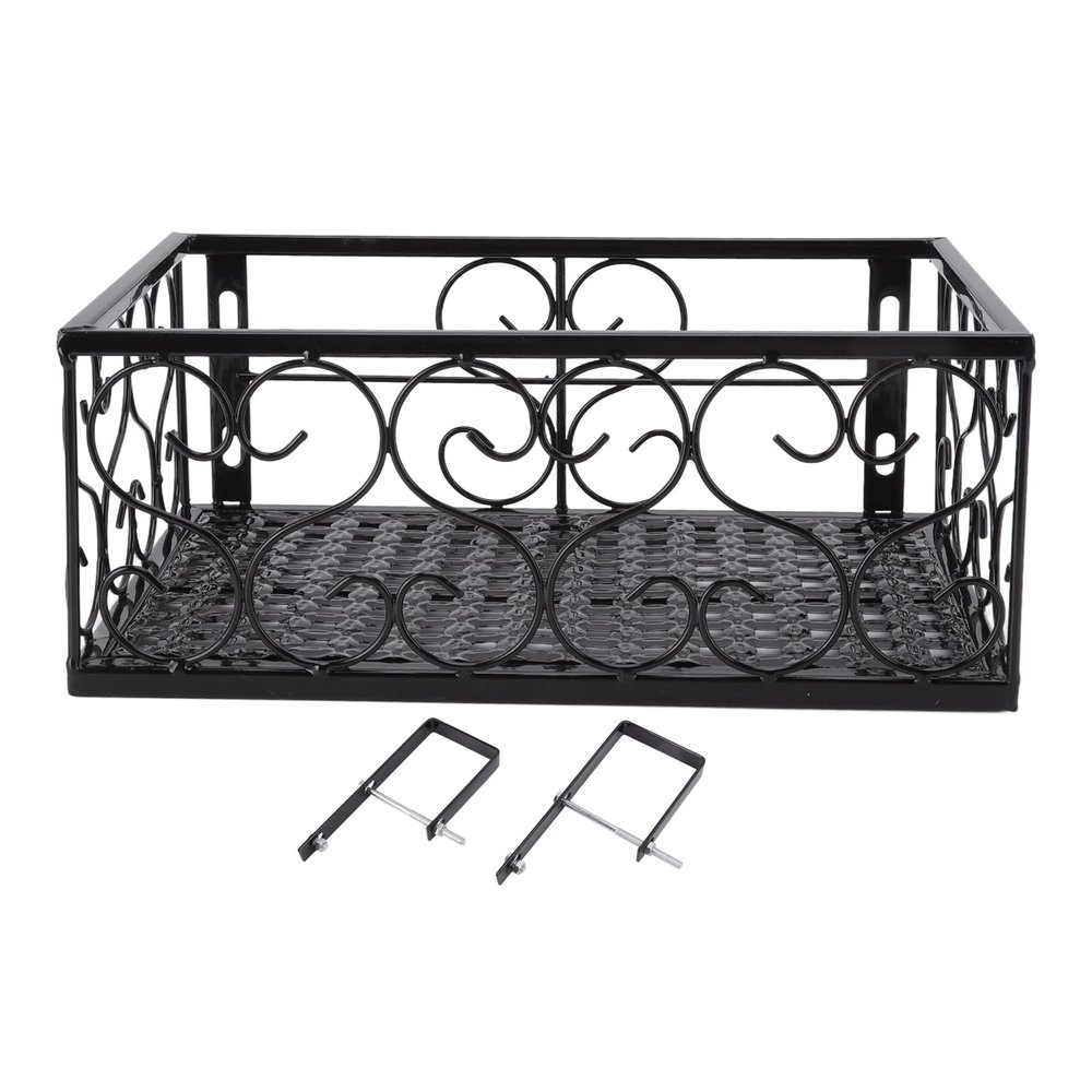 Glomora Iron Flower Pot Stand with Holder (Iron 2)