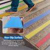 PVC Stair Edge Trim, 10/20/30/40/50 m Self-Adhesive Non-Slip Waterproof Stair Edge Strip for Indoor and Outdoor Use view 4
