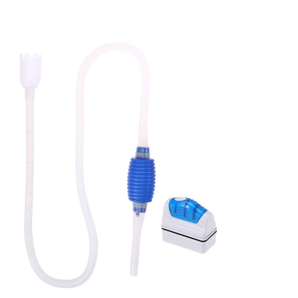 Yardwe Aquarium Gravel Cleaner with Siphon Pump and Filter