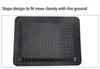 Durable Rubber Mat for Home, Office, Garage, Factory, and Workshop, 6,100 × 110 cm view 3