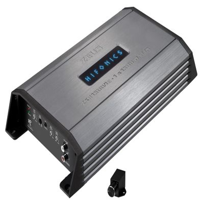 HiFonics ZXR1500/1E – 1-Channel Class D Premium Digital Compact Amplifier, 1,500 W RMS | ZEUS EXPANSION Series