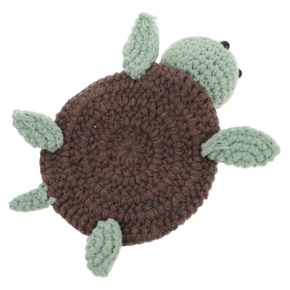Garneck Turtle-Shaped Woven Coaster