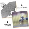 Angoily 3-Piece Radiator Bleed Key Set, Zinc Alloy, Silver-Tone, Compact and Lightweight view 3