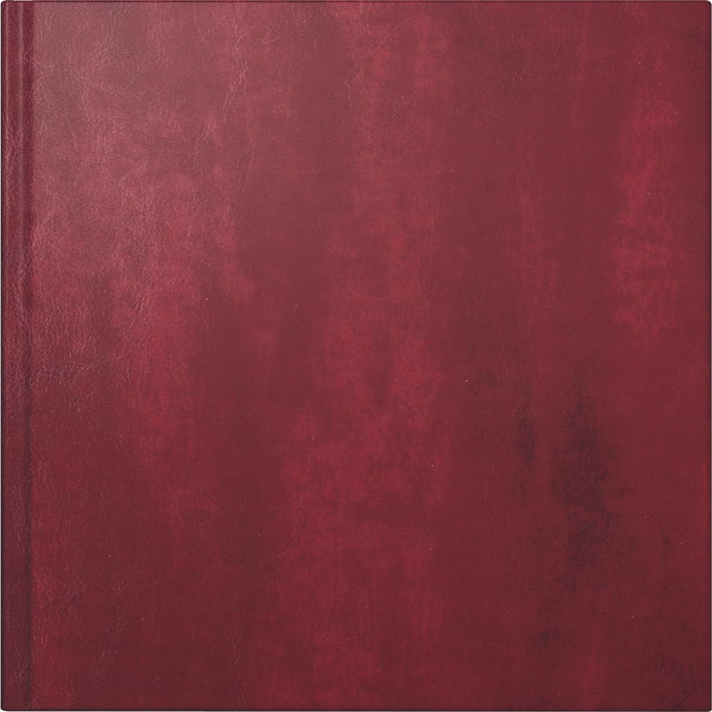 rido/id Book Calendar Manager Calendar 2026, 205 x 260 mm, Faux Leather, Reddish Brown