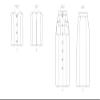 Vogue Sewing Pattern V2118U5 Top and Skirt for Women, U5 (44-46-50-52) view 3