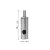 Iron Alloy Wire Rope Lock, 1 Pc, Silver view 2