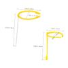 GALPADA Pig Insemination Clips, 2-Piece Set, Stainless Steel and Plastic view 3