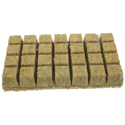 VANZACK Hydroponic Rockwool Germination Cube, 36 × 36 × 40 mm