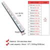 DKRAHRJJ Stainless Steel Drainage Channel, 1 m, 10 × 3 cm view 2