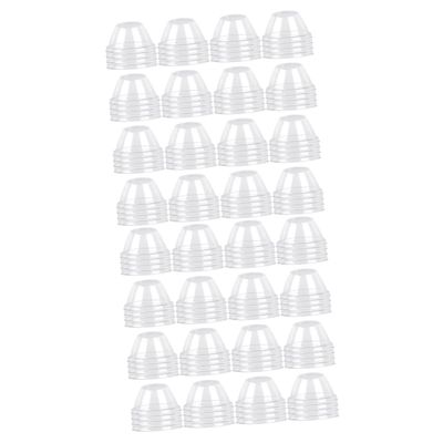 PartyKindom 300-Piece Transparent Plant Dome Covers