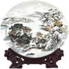 26 cm Jingdezhen Ceramic and Porcelain Key Dish, Landscape Decoration view 1