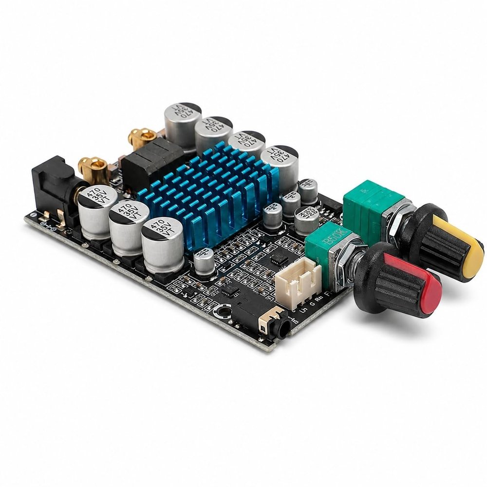 Subwoofer Amplifier Module, 24V 100W Digital Bass Power Amplifier Board