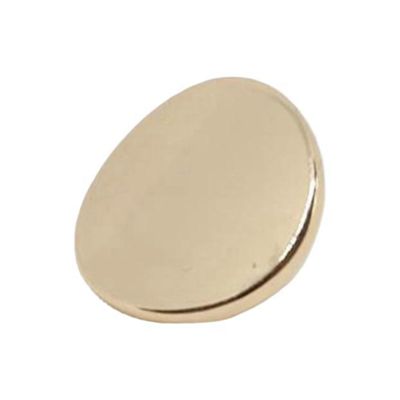 11.5–35 mm Light-Colored Round Hand-Sew Buttons, Decorative Gold Metal Buttons, 27 mm, 6 Pieces