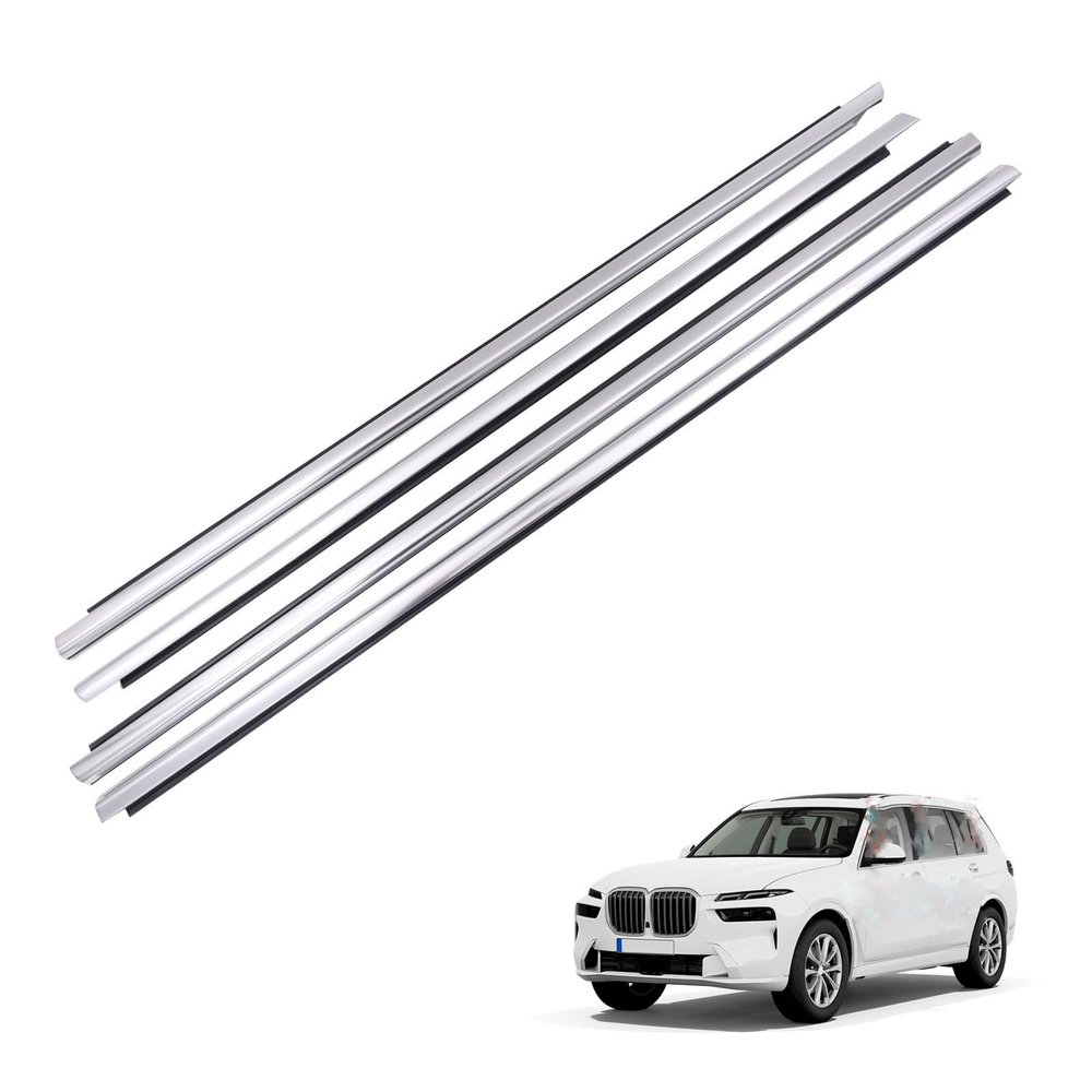 LZGQAZ 4-Piece Window Door Seals for BMW X7 G07, Rear Right