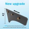QWEASDF Door Canopy with Side Panel, Polycarbonate and Aluminum, 100 x 320 cm view 3