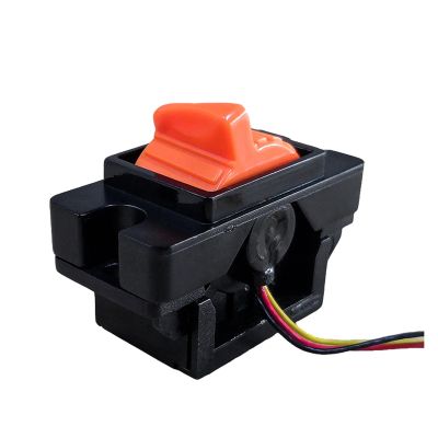 OutFyt SMC102 Single-Axis Push Orange Rod Hall Rocker Industrial Handle Hall Joystick, Precise Control (0–5 V, A_D2=2ND+2ND)