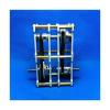 Right-Angle Reduction Gearbox 122 x 108 x 55 mm, 8 mm Dual Shaft, 1:8 Ratio view 1