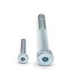 Low-Head Socket Head Cap Screws - DIN 7984 / ISO 14580 - Zinc-Plated Steel (M10 x 80, 25 pcs.) view 4