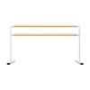 Freestanding Double Ballet Barre for Adults, 150 cm, White view 1