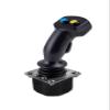OutFyt Single-Axis 61A2 Push-Rod Spring-Return Industrial Joystick, Hall-Effect Rocker Handle, Precise Control (12V, RS232) view 1
