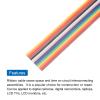 QUARKZMAN 1-Piece 14-Pin Rainbow Ribbon Cable, 2 m, 1.27 mm Pitch view 4