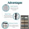 Freestanding Floor Tile Sample Display Stand view 4