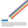 QUARKZMAN 1-Pc. 9-Pin Rainbow Ribbon Cable, 6 m, 1.27 mm Pitch, for Breadboard Jumper Wires and Electronics Projects view 4