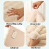 Treer Faux Sheepskin Rug, Long-Hair Faux Fur, Khaki, 60 x 90 cm view 2