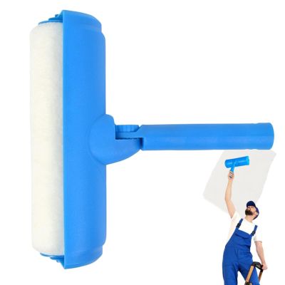 Wall Paint Roller Brush, Adjustable Length with Drip Guard, 25 cm