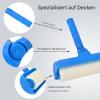 Wall Paint Roller Brush, Adjustable Length with Drip Guard, 25 cm view 4