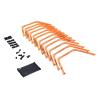 JISADER Agility Rings, 12-Piece Set, Orange view 1