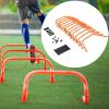 JISADER Agility Rings, 12-Piece Set, Orange view 3