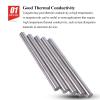 Tungsten Rod, 100 mm Long, 0.82 mm Diameter, Tungsten Round Rod for Electronics and Aerospace (2 mm Diameter) view 3