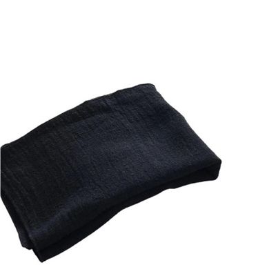 TGDGFKIAS Cotton Gauze Cloth Napkins, 50-Pack, 30 x 30 cm, Black