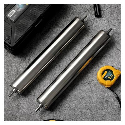 Galvanized Stainless Steel Transfer Rollers, 2-Pack, 2.5 cm