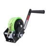 Yumili 600 lb Hand Winch with 5 m Polyester Strap and Dual-Way Ratchet Hook view 2