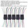 5-Piece 6-Way Automotive Electrical Connector for Cars, Boats and Trucks view 3