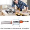 OY Steel Multi-Material Countersink Drill Bit with Tool Set, 2.8 x 8 mm view 2