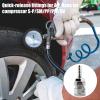 Pneumatic Tool Accessories, Air Compressor Hose Fittings, Male and Female Plugs, Quick-Clamp Wire Adapter view 2