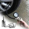 Pneumatic Tool Accessories, Air Compressor Hose Fittings, Male and Female Plugs, Quick-Clamp Wire Adapter view 3